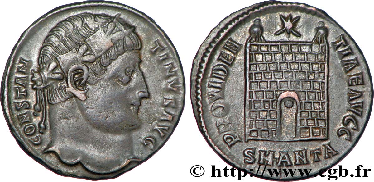CONSTANTIN Ier LE GRAND Centenionalis ou nummus SUP