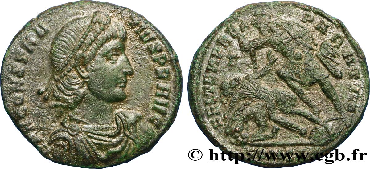 CONSTANTIUS II Maiorina (MB, Æ 2) AU