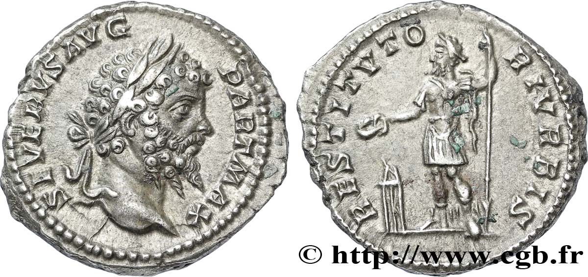 SEPTIMIUS SEVERUS Denier AU