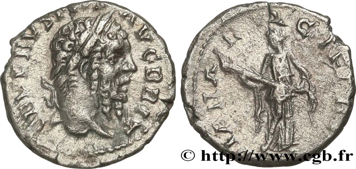 SEPTIMIUS SEVERUS Denier XF/VF