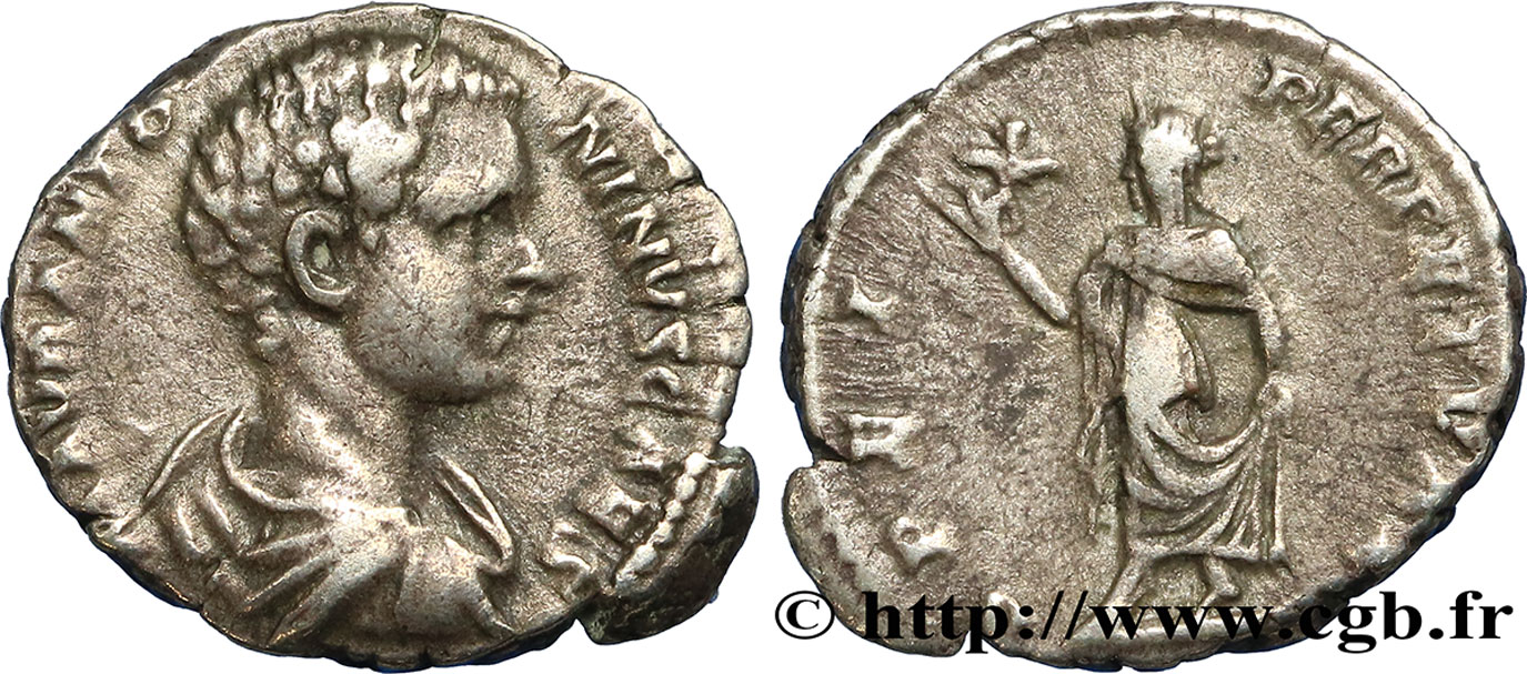 CARACALLA Denier XF