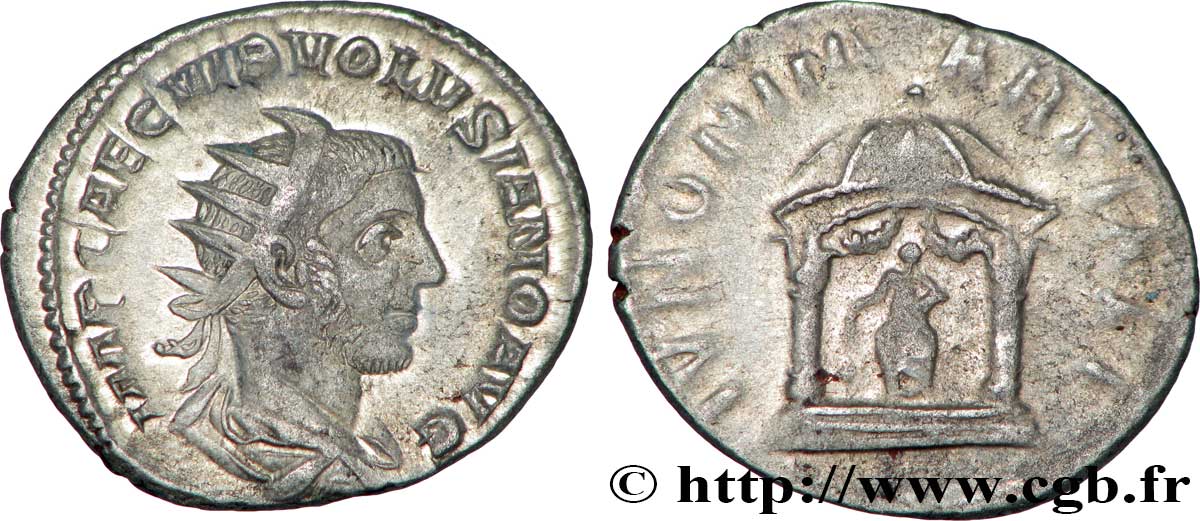 VOLUSIAN Antoninien AU/XF