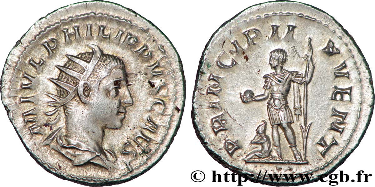 PHILIPPUS II Antoninien MS