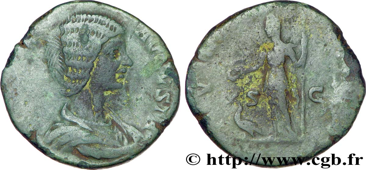 JULIA DOMNA Sesterce BC