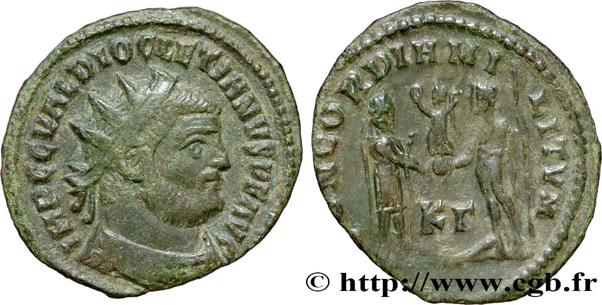 DIOCLÉTIEN Pseudo ou néo-aurelianus TTB+