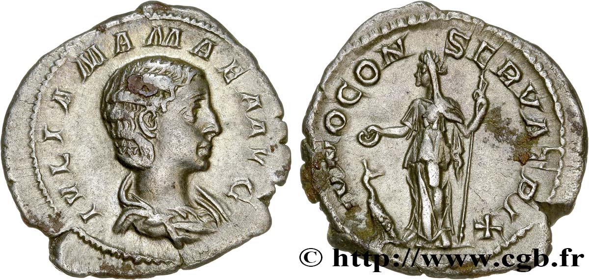 JULIA MAMAEA Denier XF