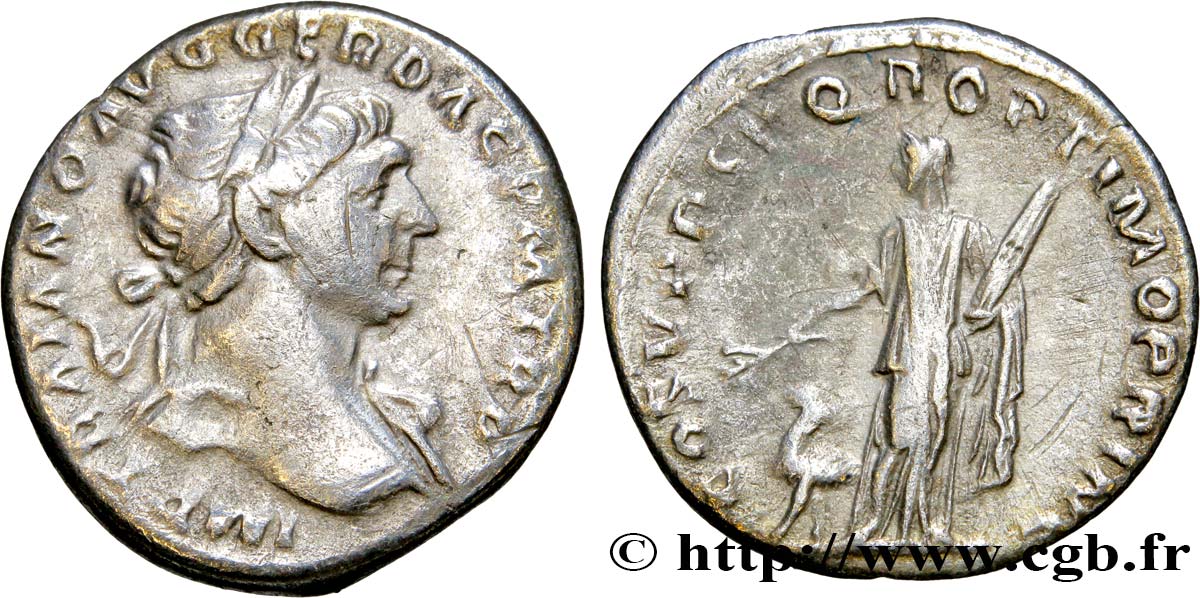 TRAJAN Denier TB+