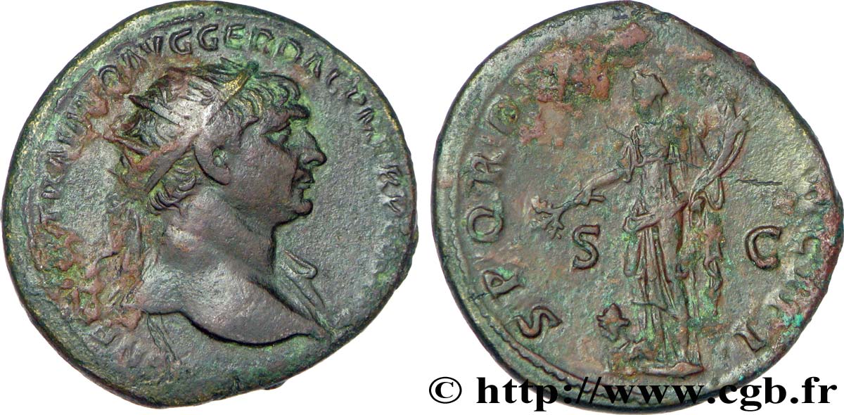 TRAJAN Dupondius TTB