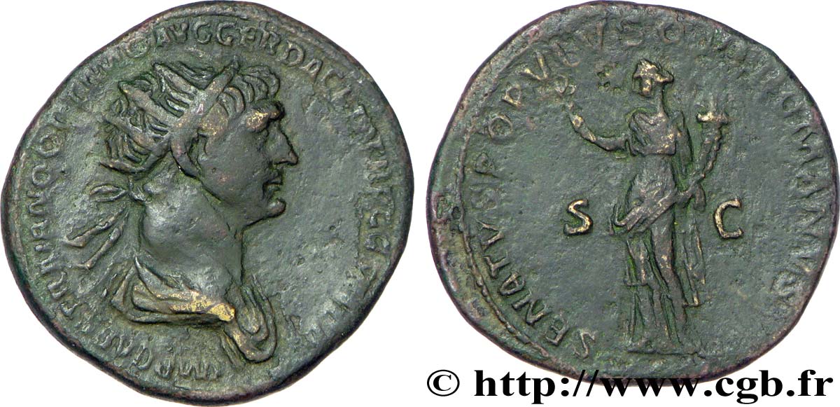 TRAJAN Dupondius TTB