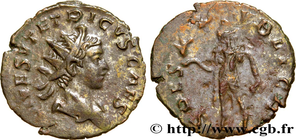 TÉTRICUS II Antoninien TTB+/TTB