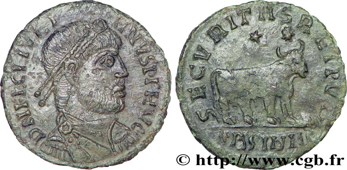 IULIANUS II DER PHILOSOPH Double maiorina, (GB, Æ 1) VZ