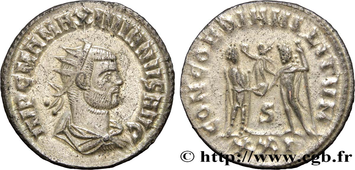 MAXIMIANUS HERCULIUS Aurelianus fST