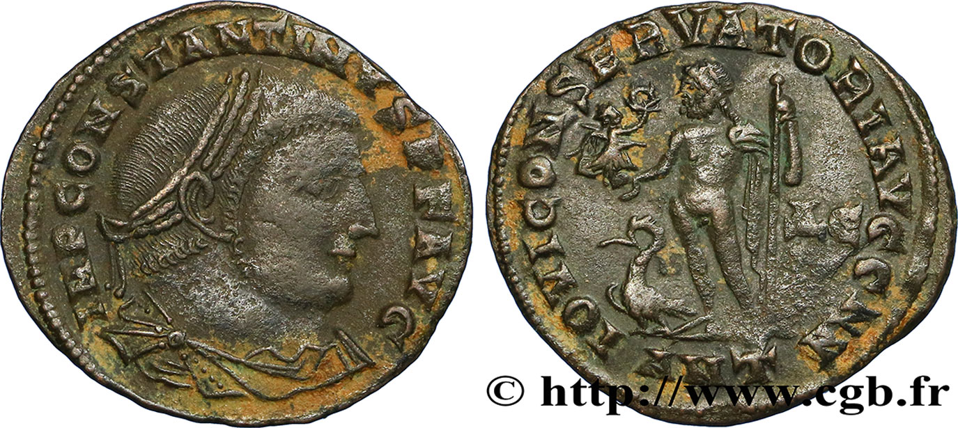 CONSTANTIN Ier LE GRAND Follis ou nummus TTB