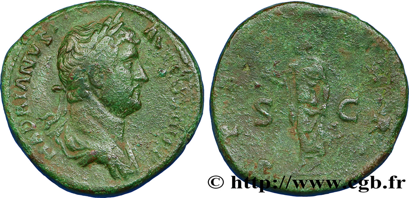 HADRIAN Sesterce XF/VF