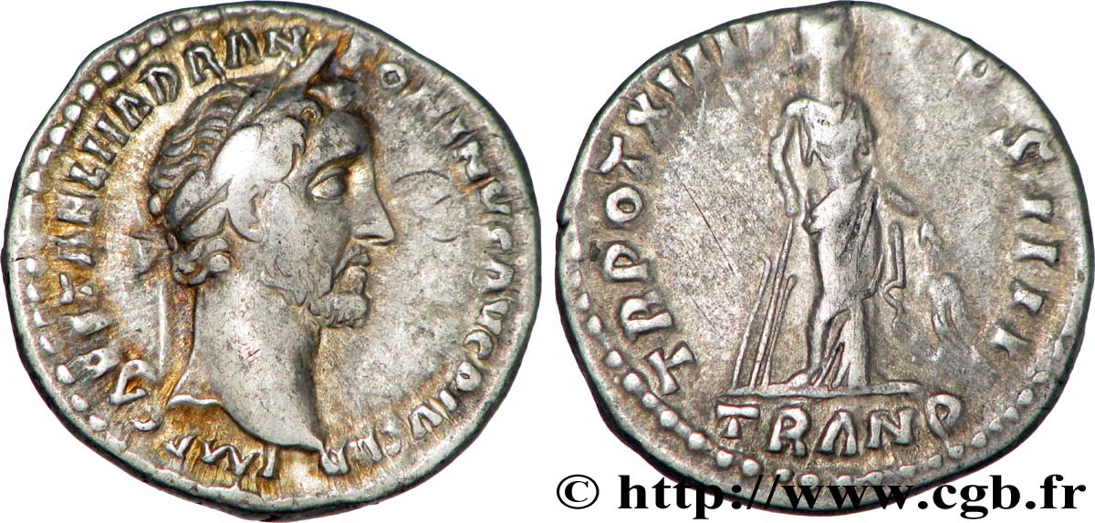 ANTONINUS PIUS Denier SS