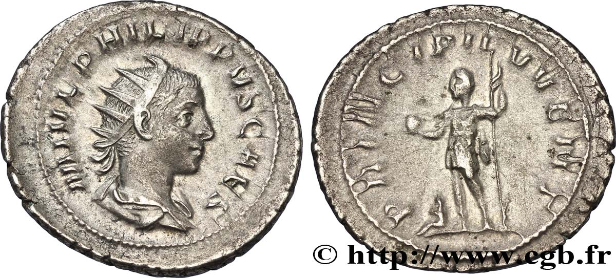 PHILIPPUS II Antoninien VZ/fVZ