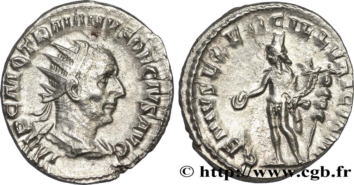 TRAJAN DECIUS Antoninien XF