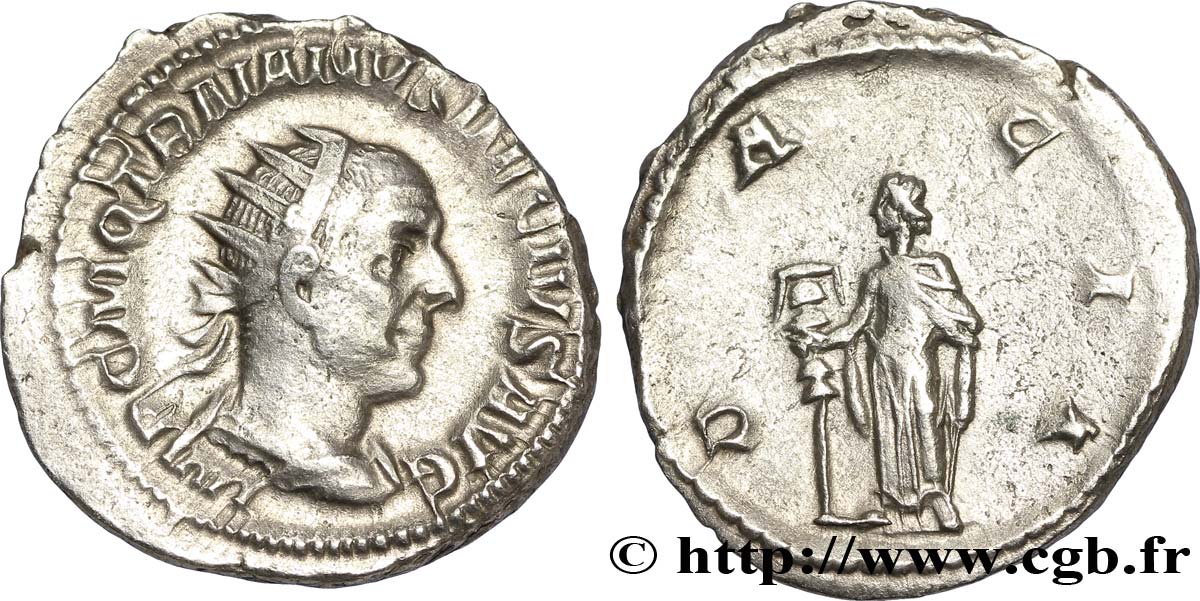 TRAJAN DECIUS Antoninien XF