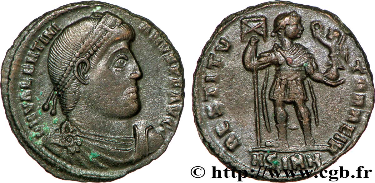 VALENTINIAN I Demi-maiorina, (PB, Æ 3) AU