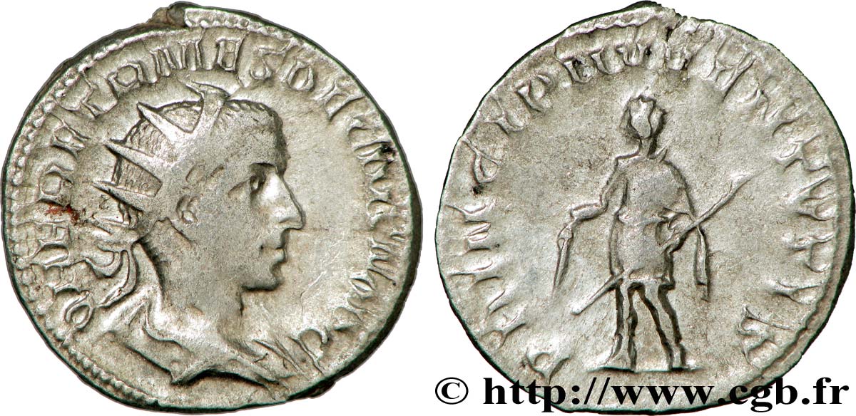 HERENNIUS ETRUSCUS Antoninien XF/VF