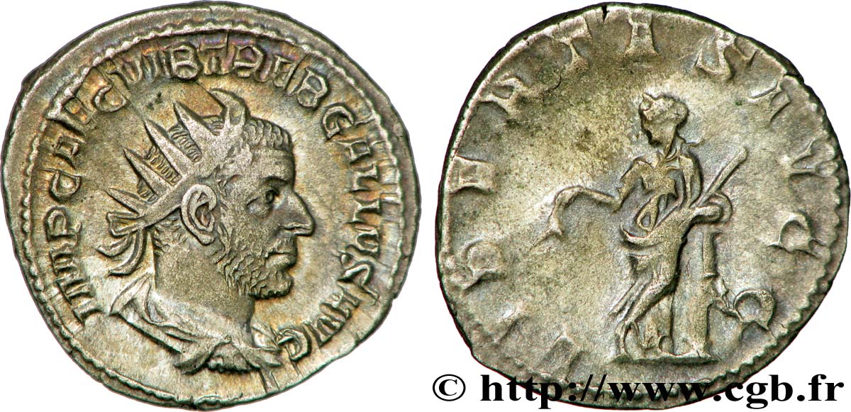 TREBONIANUS GALLUS Antoninien AU/XF