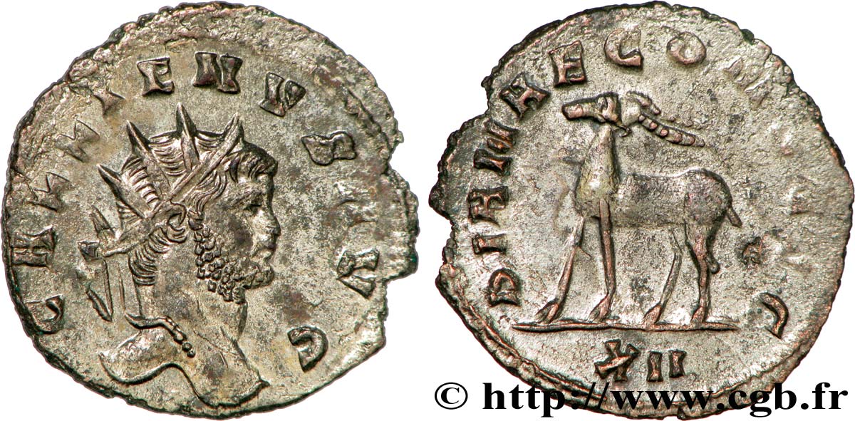 GALLIEN Antoninien FDC