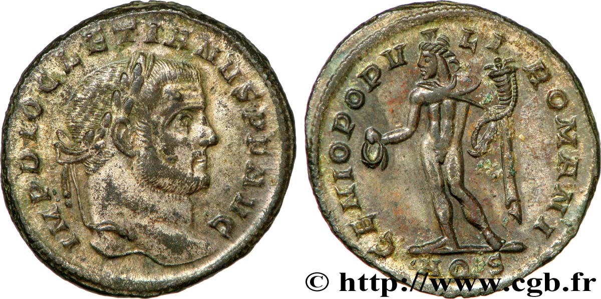 DIOCLETIANUS Follis ou nummus fST