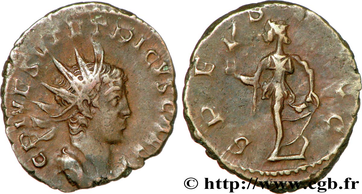 TETRICUS II Antoninien fSS/SS