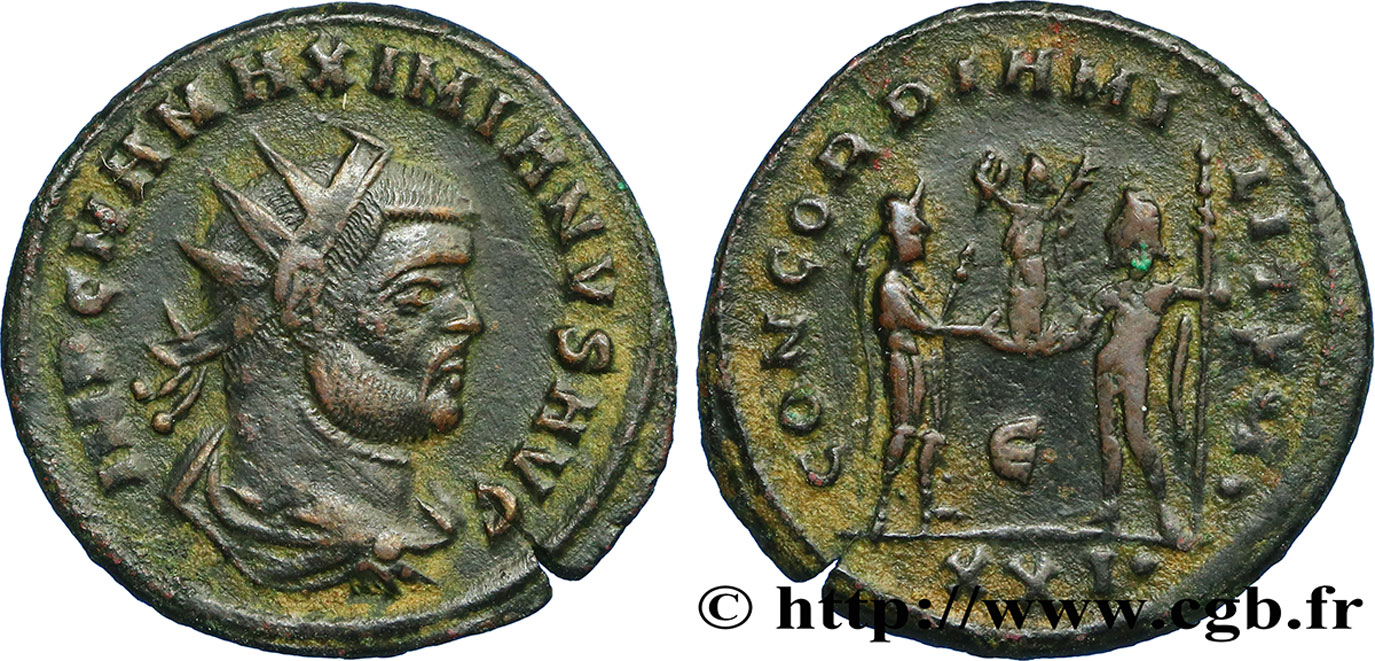 MAXIMIANUS HERCULIUS Aurelianus SS/fSS