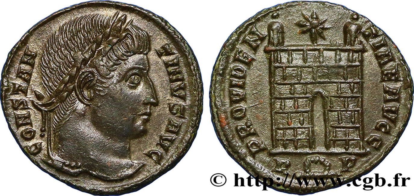 CONSTANTINE I THE GREAT Centenionalis ou nummus MS