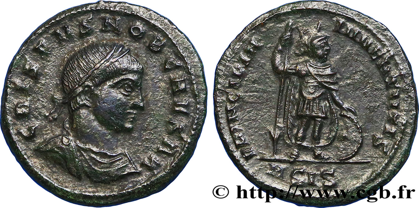 CRISPUS Follis ou nummus VZ