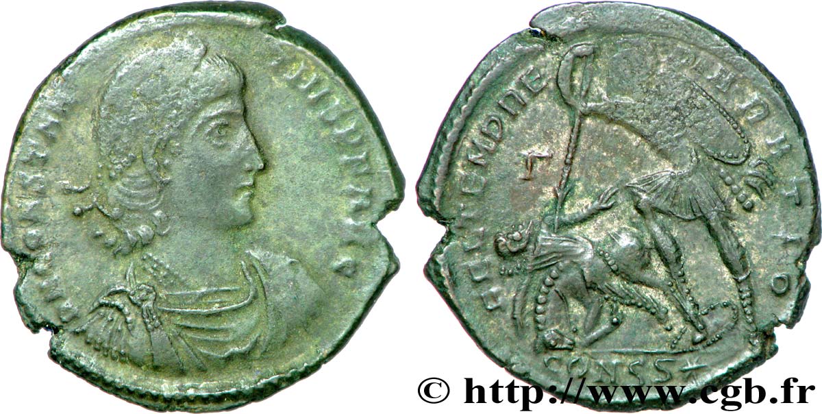 CONSTANTIUS II Maiorina (MB, Æ 2) MS