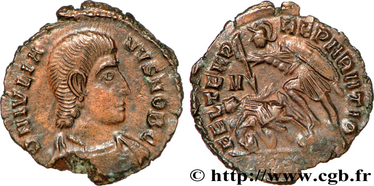 IULIANUS II Maiorina réduite, (PB, Æ 3) VZ