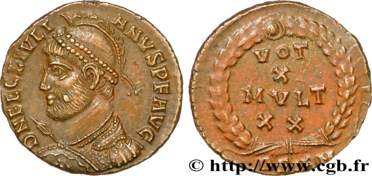 IULIANUS II DER PHILOSOPH Maiorina ou nummus fST