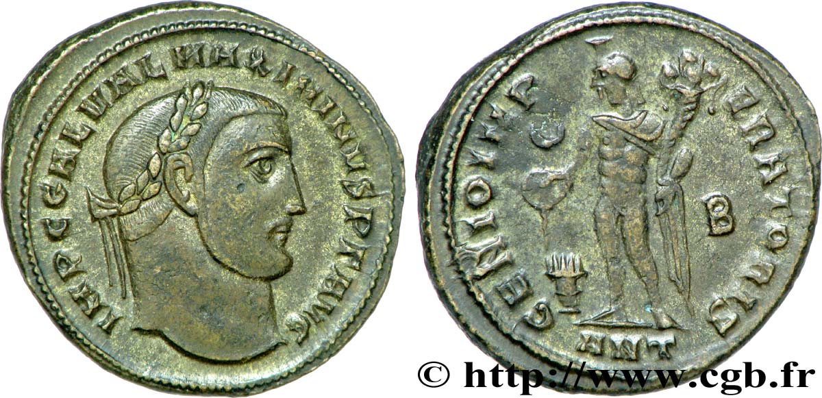 MAXIMIN II DAIA Follis ou nummus SPL/SUP