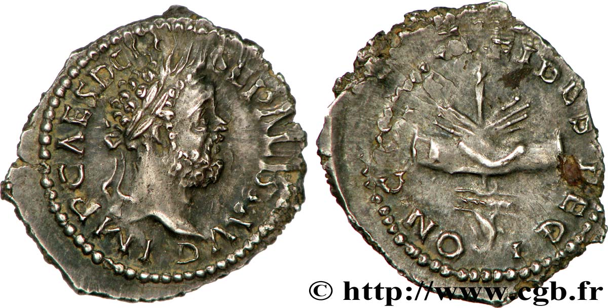 CLODIUS ALBINUS Denier FDC