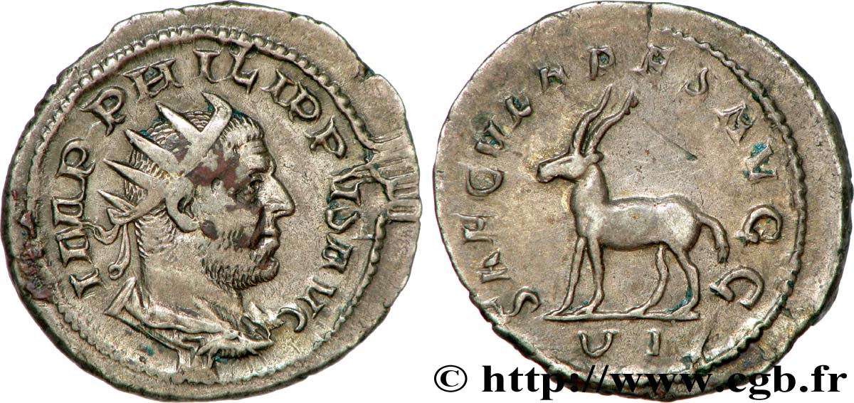 FILIPPO I PADRE Antoninien q.SPL