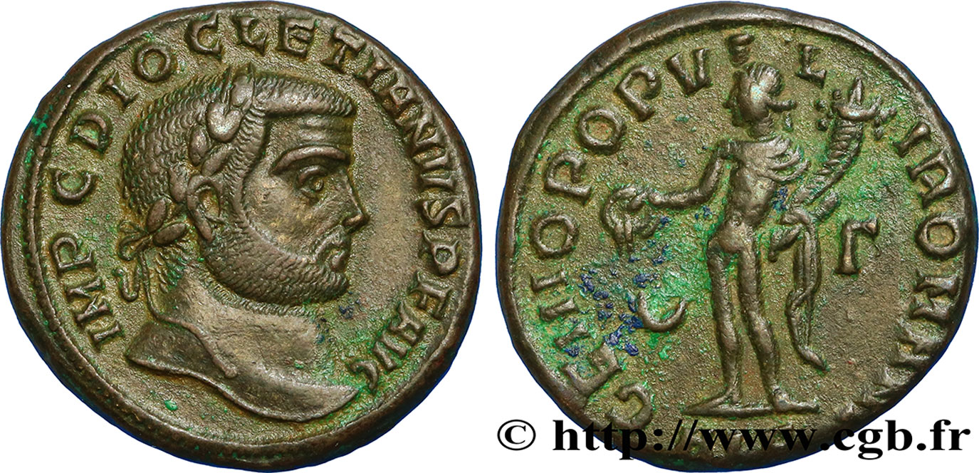 DIOCLETIANUS Follis ou nummus fVZ/SS