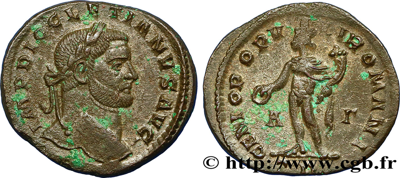 DIOCLETIAN Follis ou nummus AU