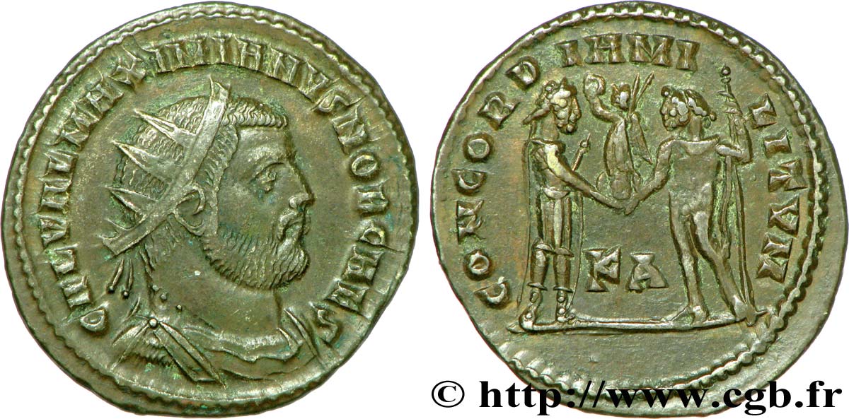 GALERIO Pseudo ou néo-aurelianus EBC