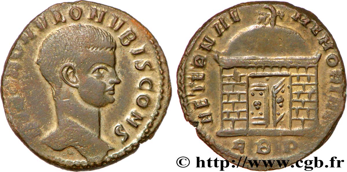 ROMULUS Follis ou nummus VZ