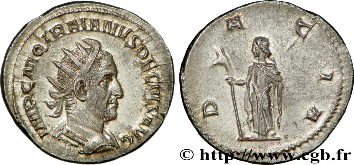 TRAJAN DECIUS Antoninien MS