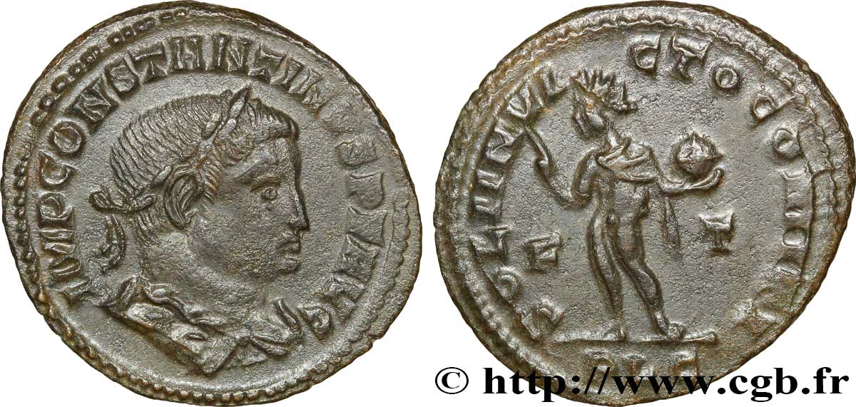 CONSTANTIN Ier LE GRAND Follis ou nummus TTB+