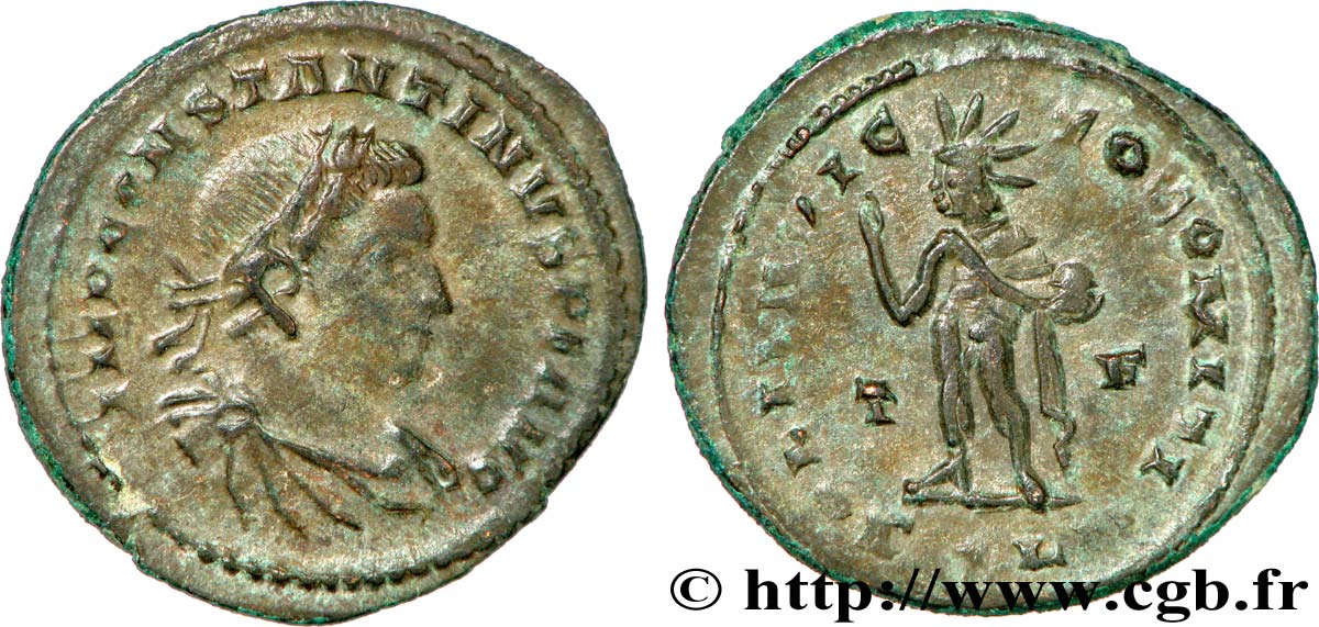 CONSTANTIN Ier LE GRAND Follis ou nummus TTB+/SUP