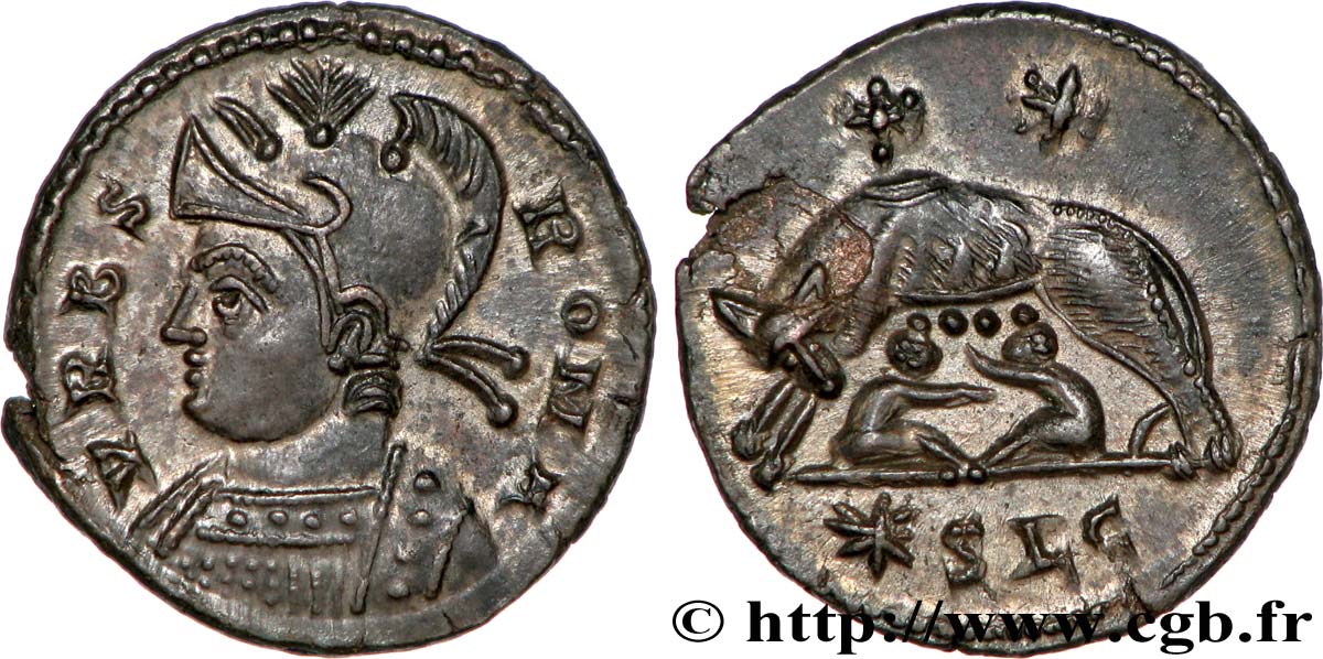 ROME Centenionalis ou nummus FDC