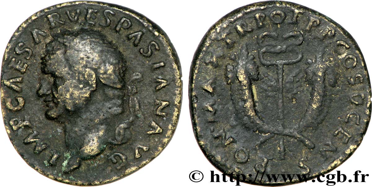 VESPASIEN Dupondius TB+