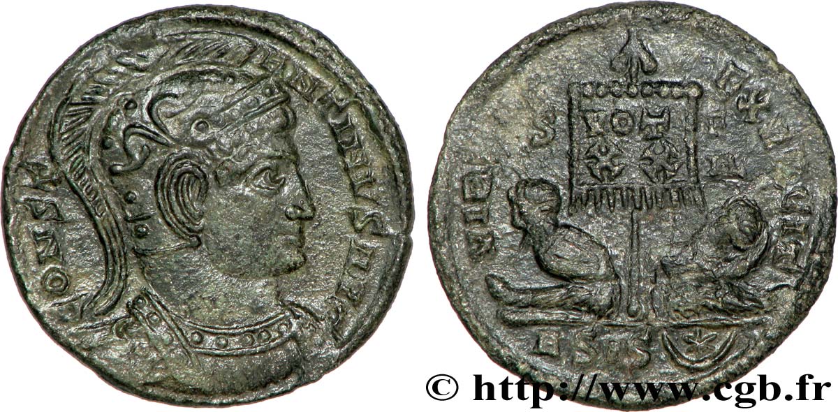 CONSTANTIN Ier LE GRAND Centenionalis ou nummus SUP/TTB+