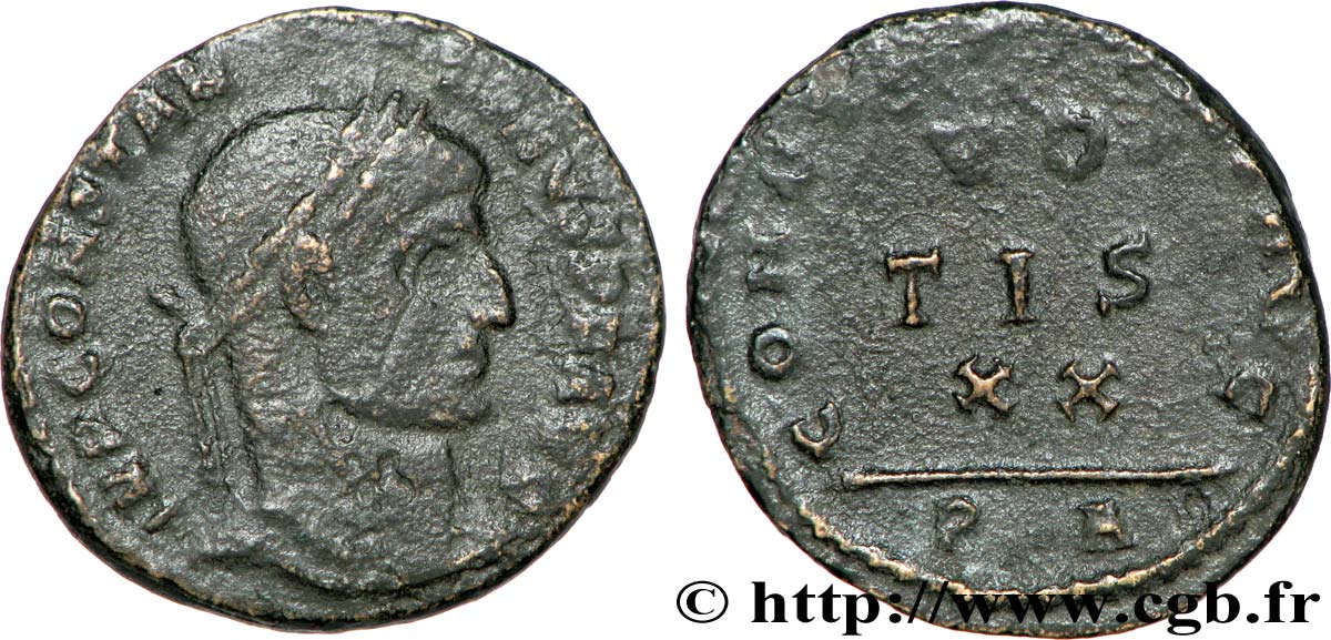 CONSTANTIN Ier LE GRAND Centenionalis ou nummus TB+