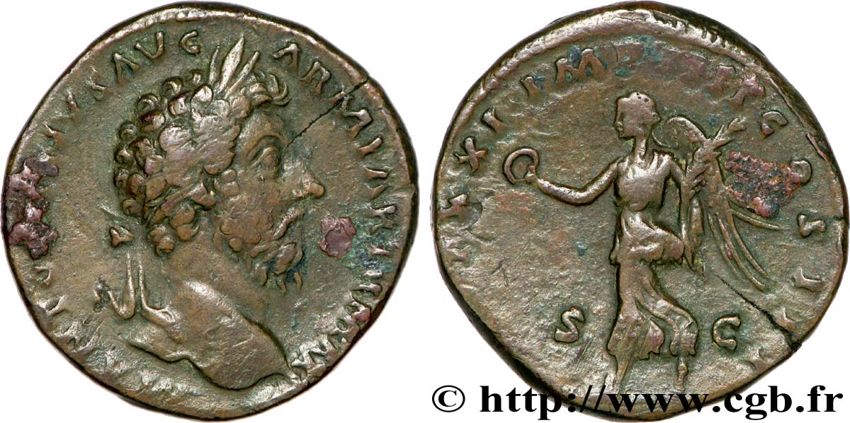 MARC AURÈLE Sesterce TB+