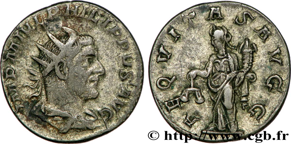 PHILIPPE Ier L&nbsp;ARABE Antoninien TTB